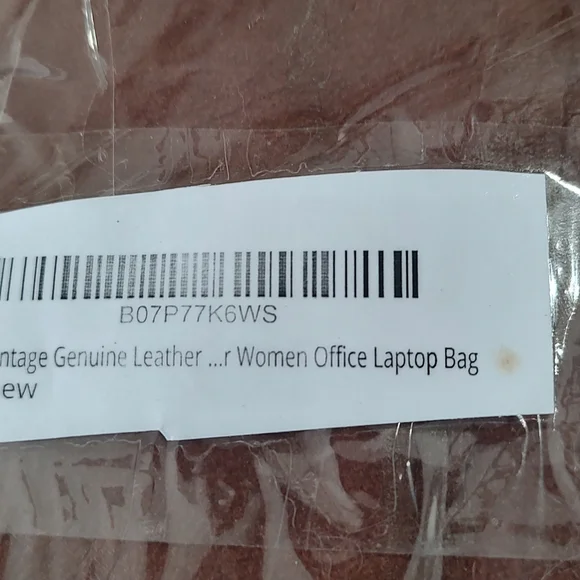 Brown Leather Tote Bag with Spacious Design and Classic Shape - Picture 12 of 12